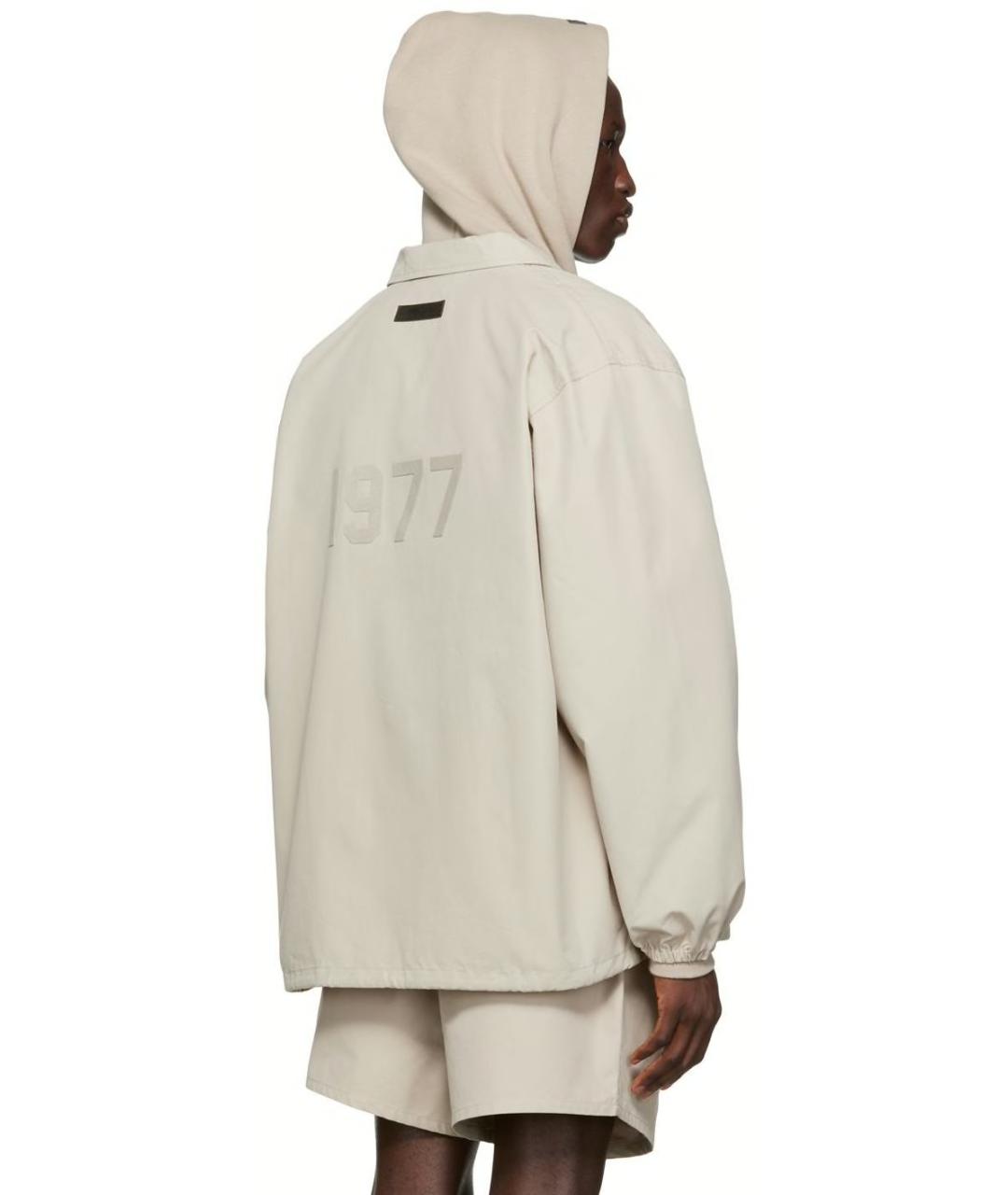 FEAR OF GOD ESSENTIALS Серая хлопковая куртка, фото 3