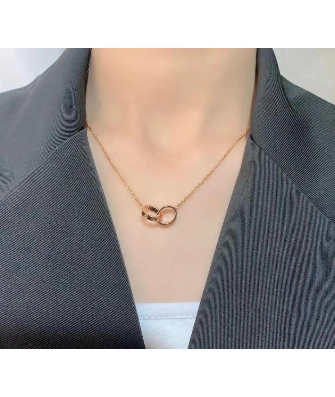 CARTIER Золотая подвеска из розового золота, фото 5