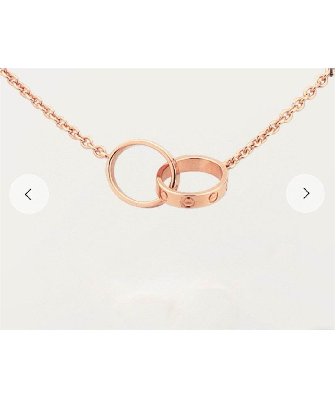 CARTIER Золотая подвеска из розового золота, фото 6