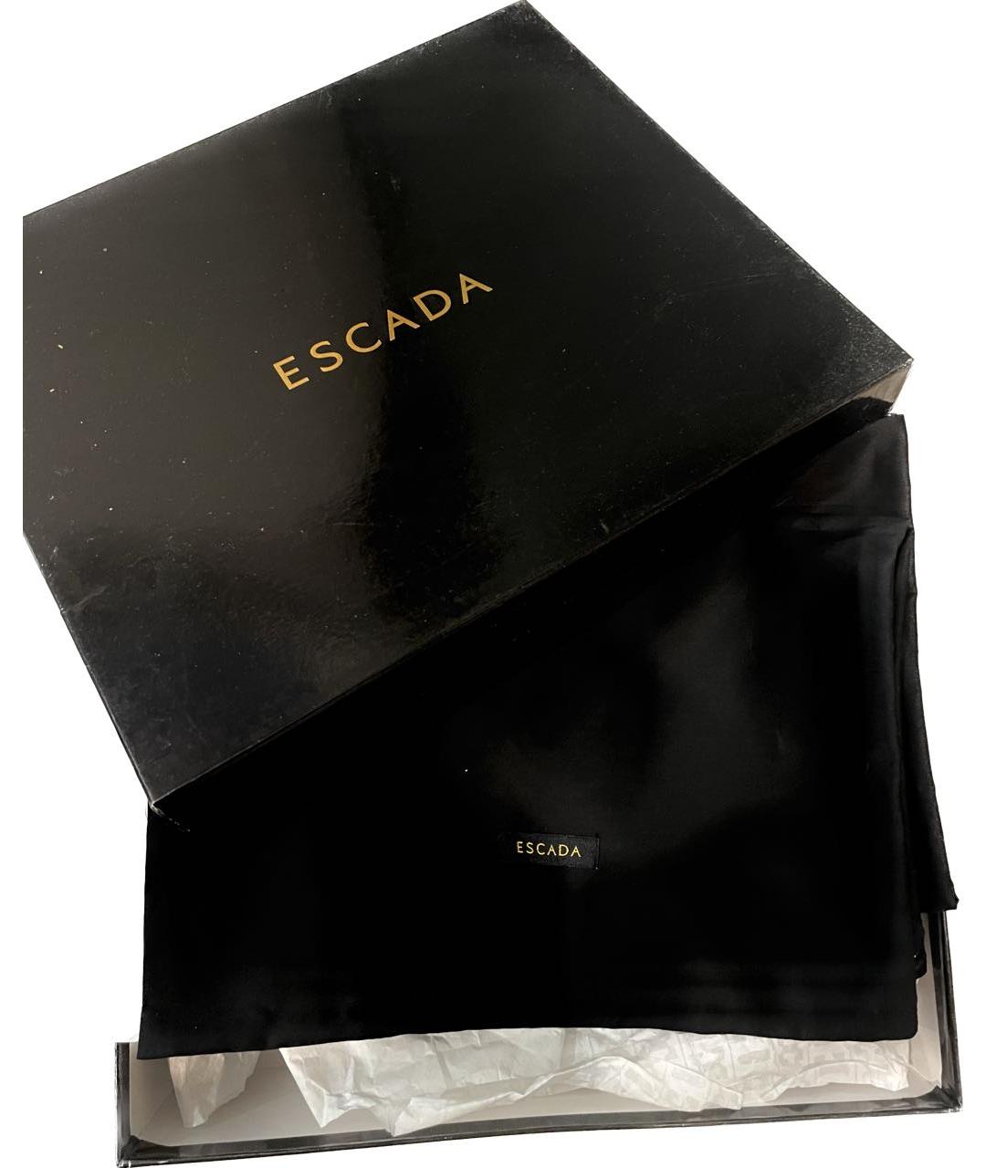 ESCADA Фиолетовые кожаные босоножки, фото 5