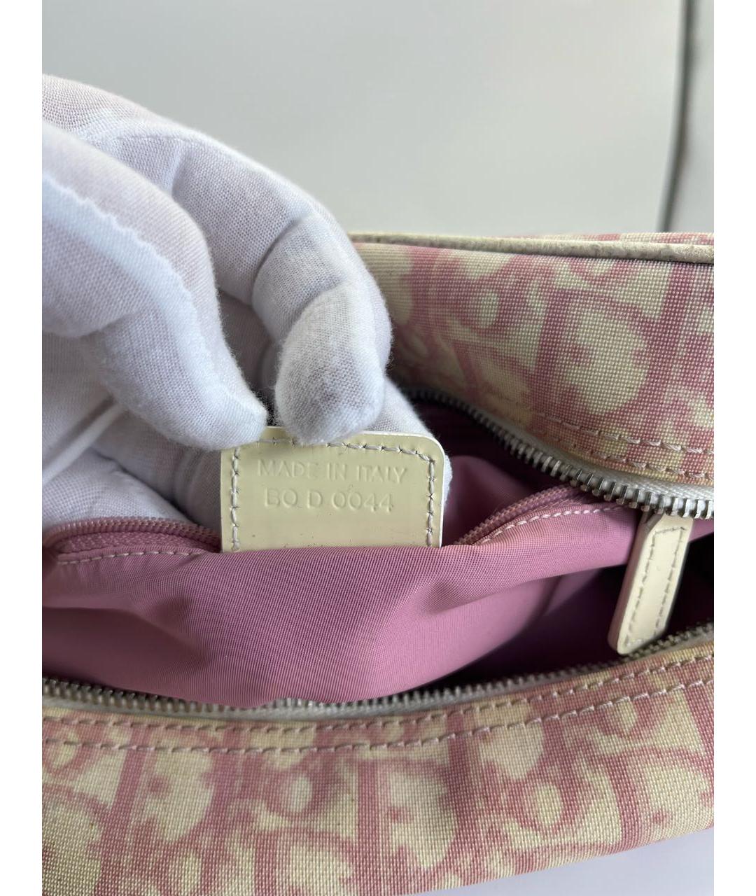 CHRISTIAN DIOR PRE-OWNED Розовая сумка через плечо, фото 5