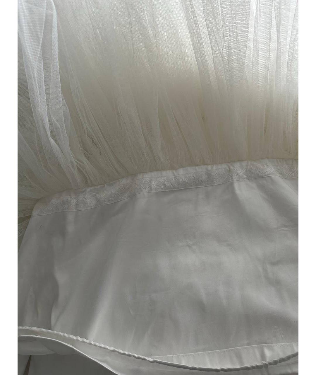 ZUHAIR MURAD Белое шелковое свадебное платье, фото 7