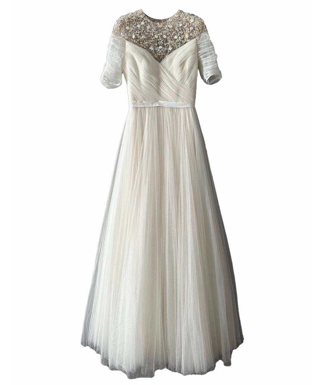 JENNY PACKHAM Белое полиамидовое свадебное платье, фото 1