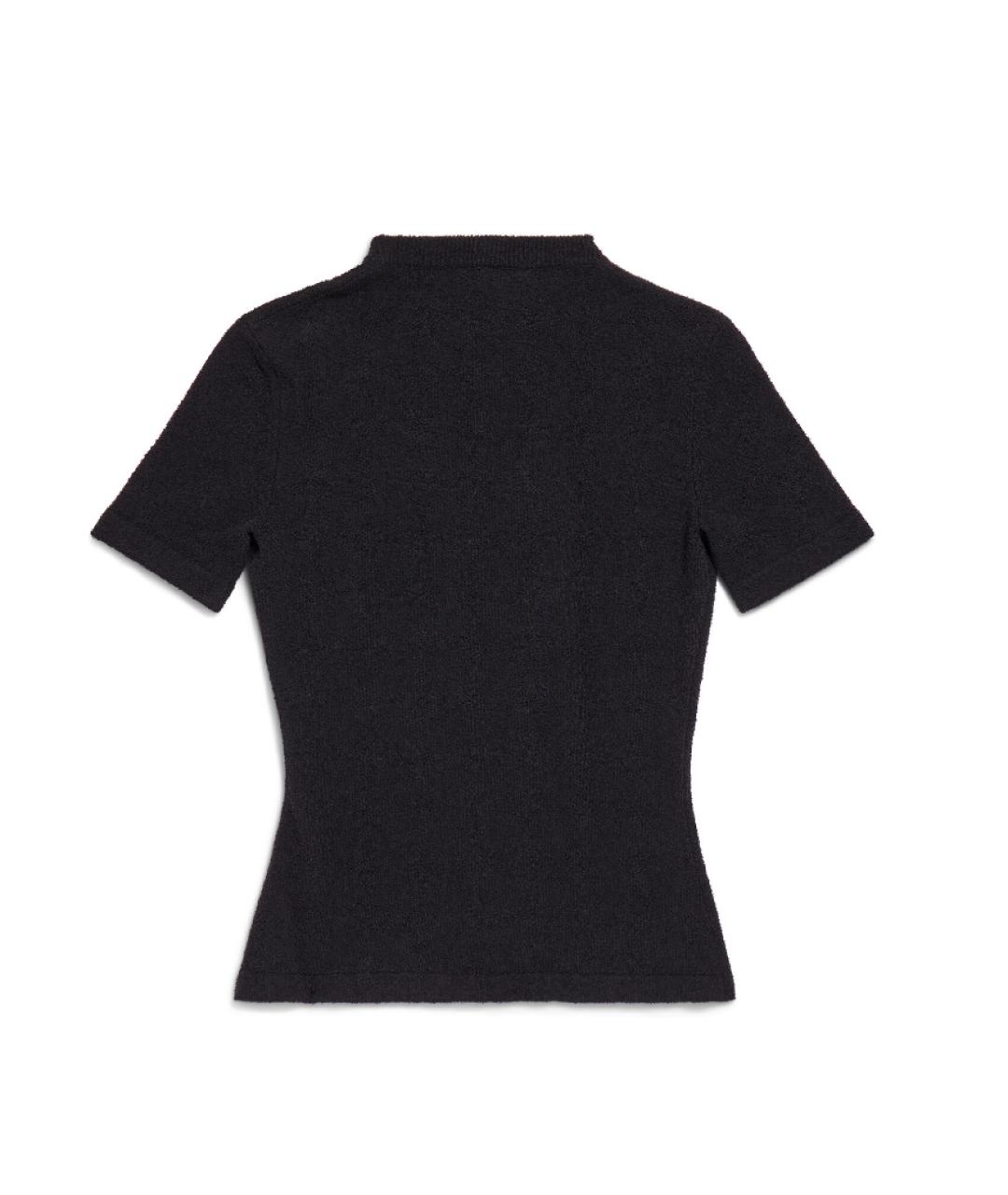 BALENCIAGA Черная футболка, фото 2