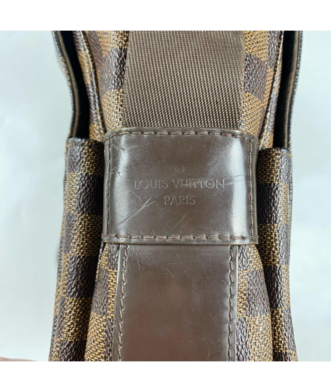 LOUIS VUITTON Коричневая сумка на плечо, фото 7