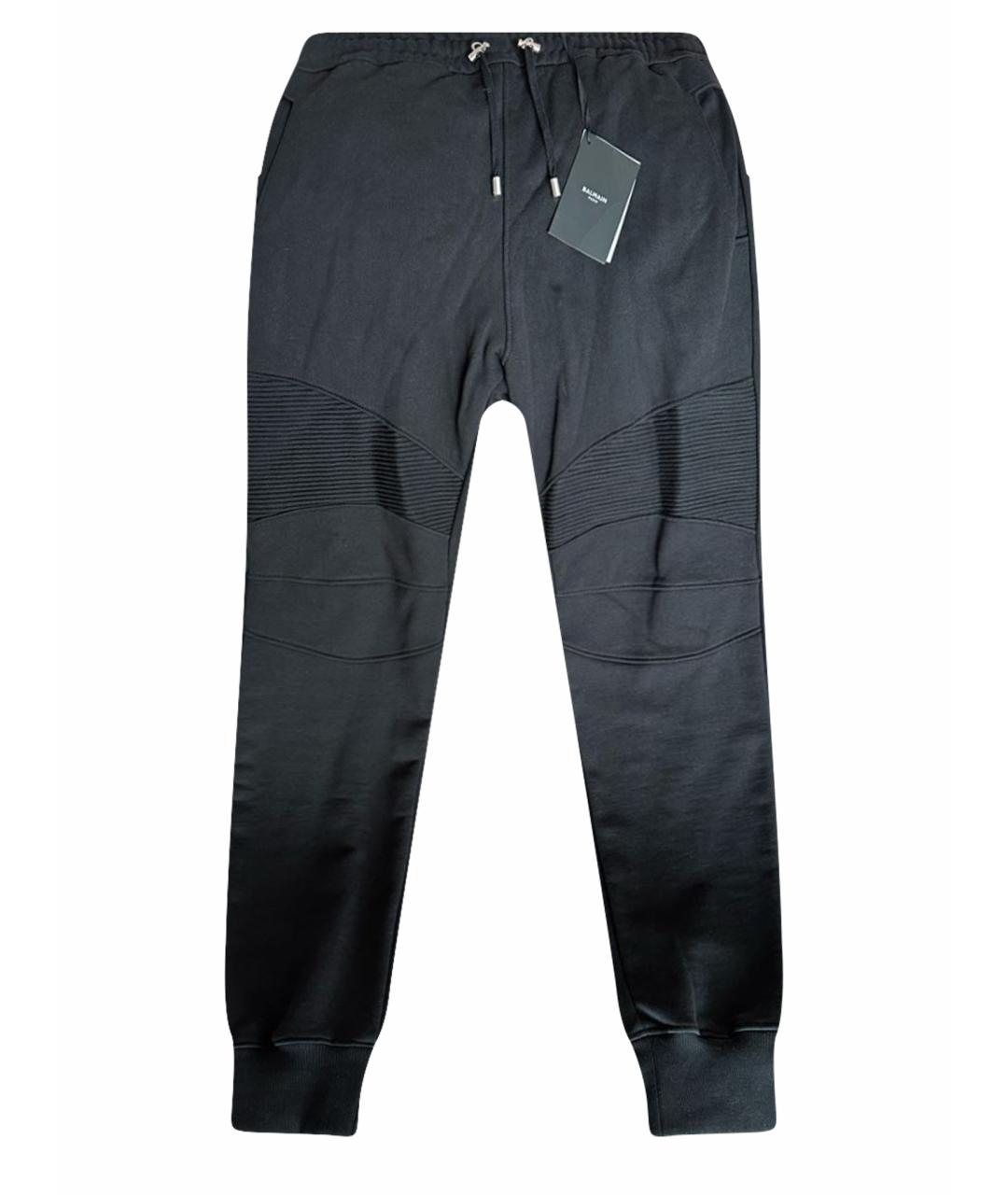 PIERRE BALMAIN Черные повседневные брюки, фото 1