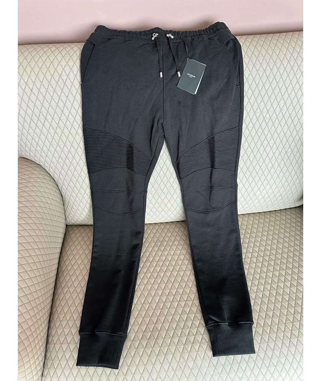 PIERRE BALMAIN Черные повседневные брюки, фото 3