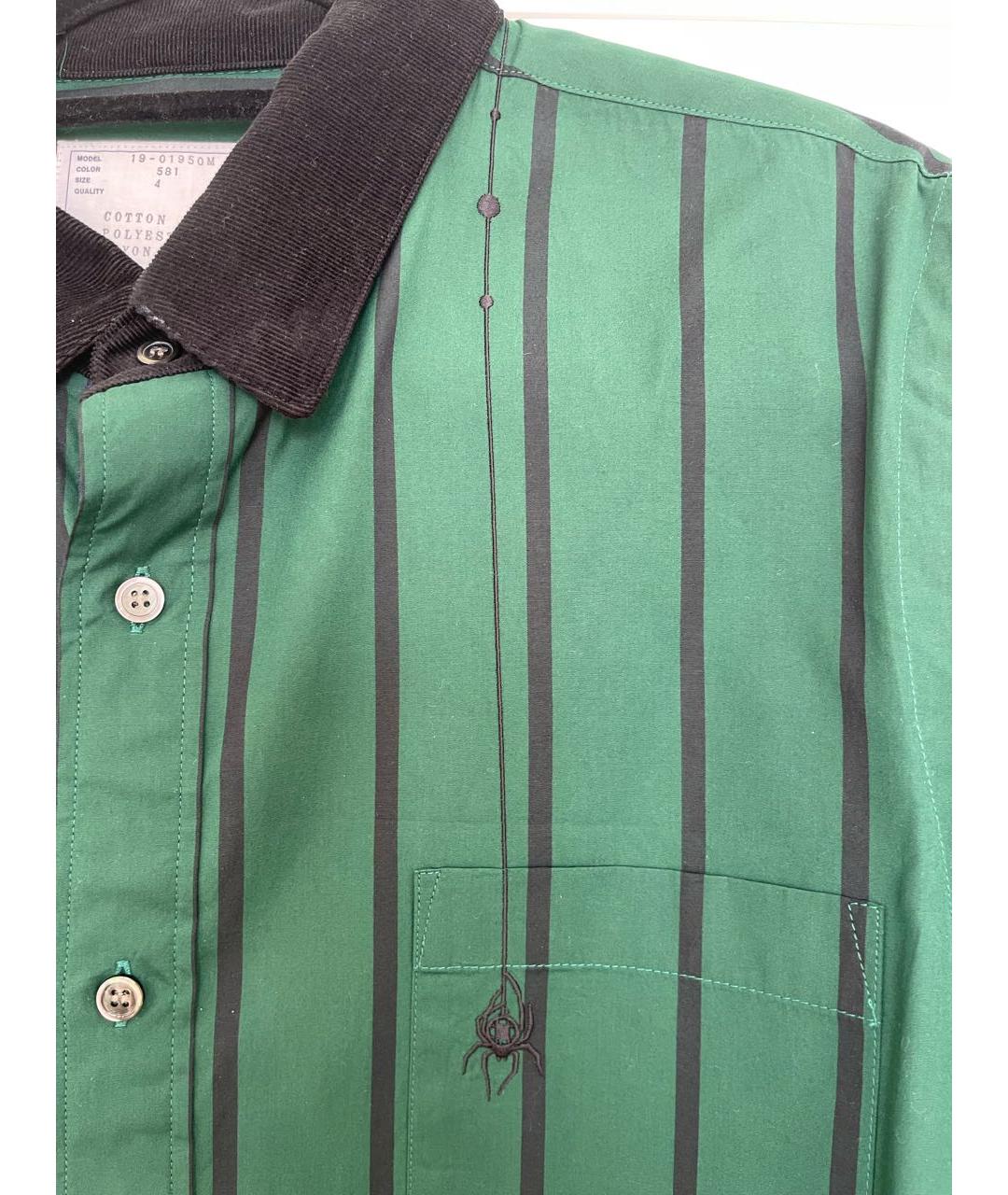 SACAI Зеленая хлопковая куртка, фото 3