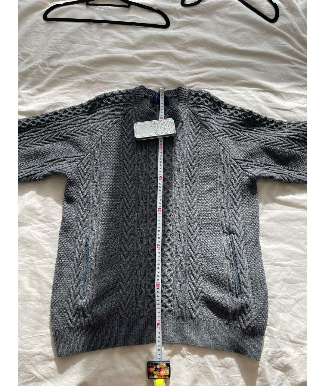 UNDERCOVER Серый шерстяной джемпер / свитер, фото 6