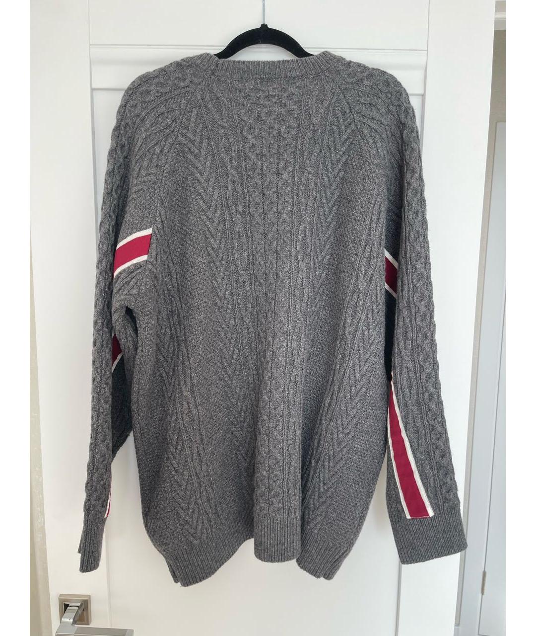 UNDERCOVER Серый шерстяной джемпер / свитер, фото 2