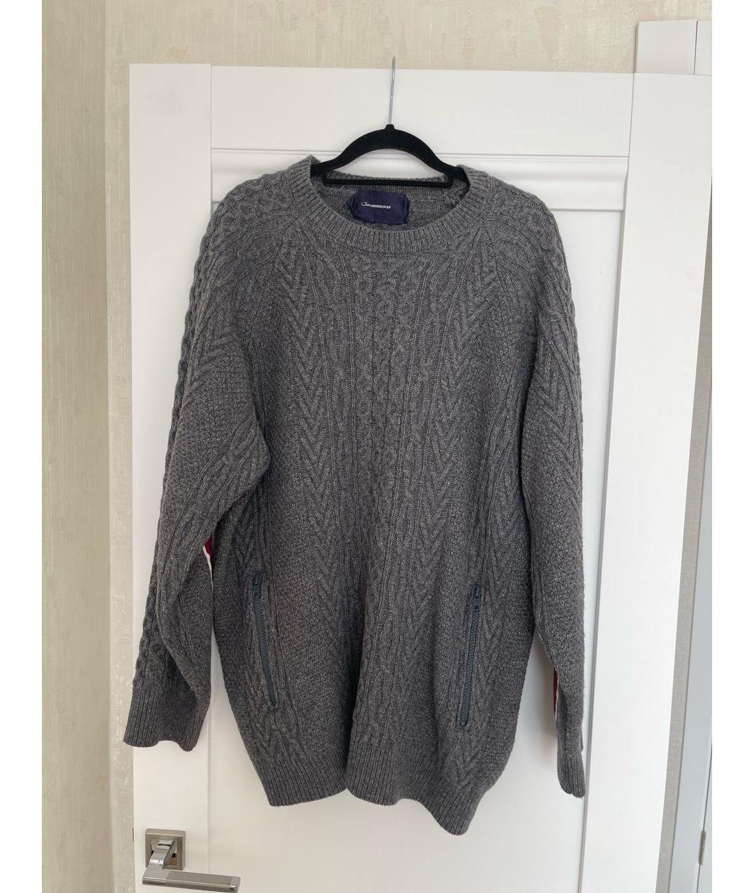 UNDERCOVER Серый шерстяной джемпер / свитер, фото 9