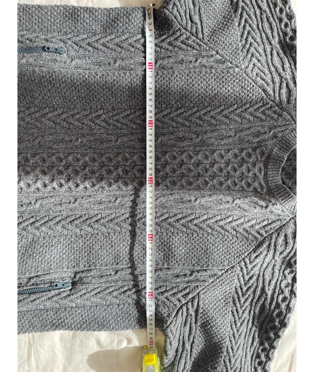 UNDERCOVER Серый шерстяной джемпер / свитер, фото 7