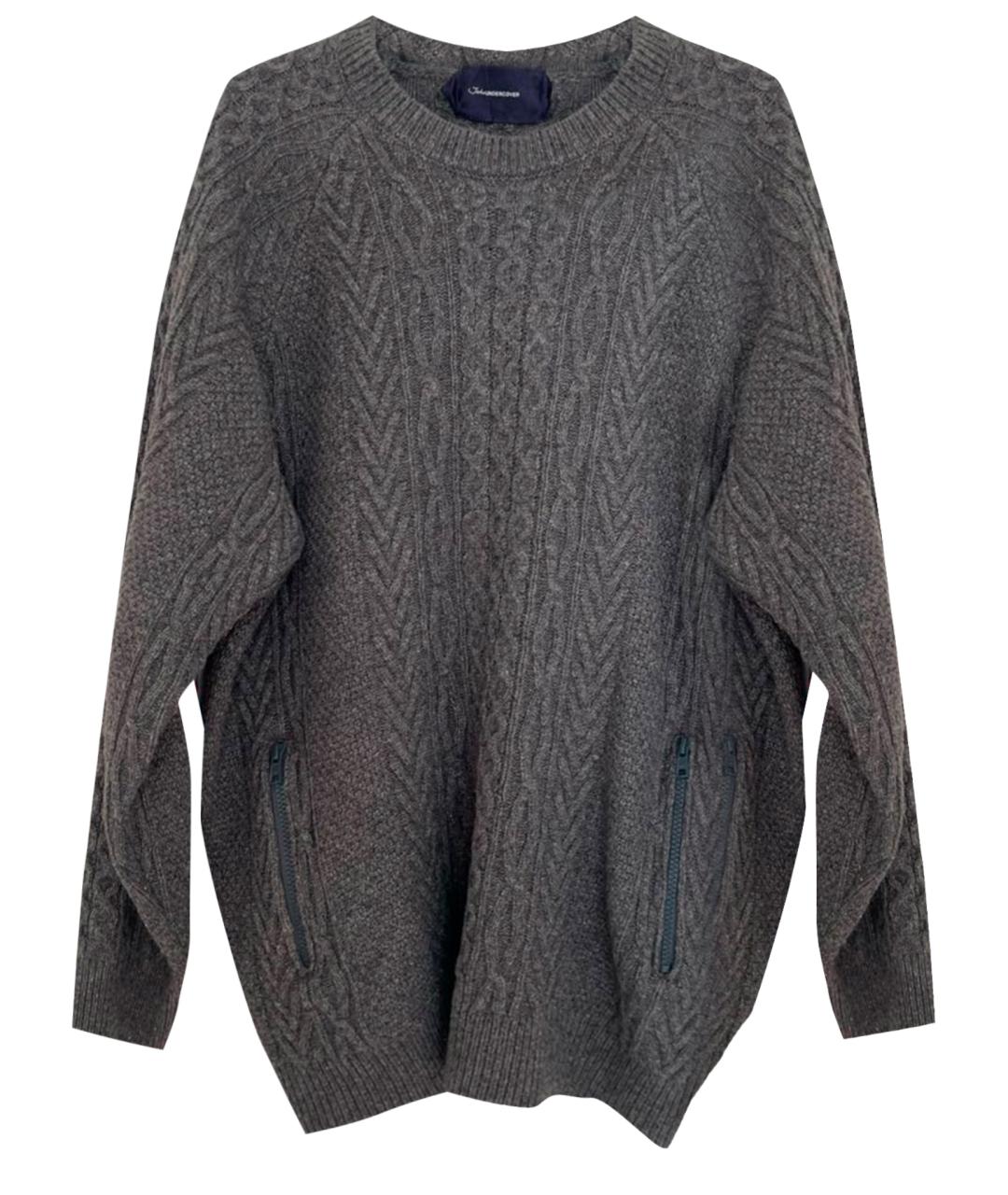 UNDERCOVER Серый шерстяной джемпер / свитер, фото 1