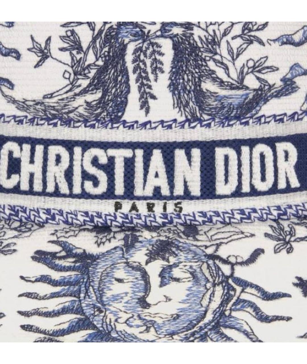 CHRISTIAN DIOR Мульти хлопковая панама, фото 4