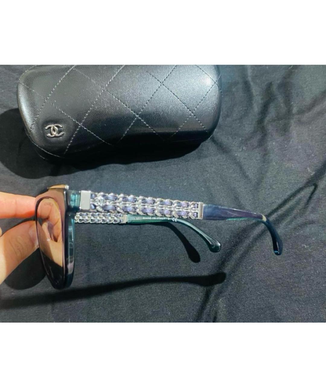 CHANEL PRE-OWNED Мульти солнцезащитные очки, фото 2
