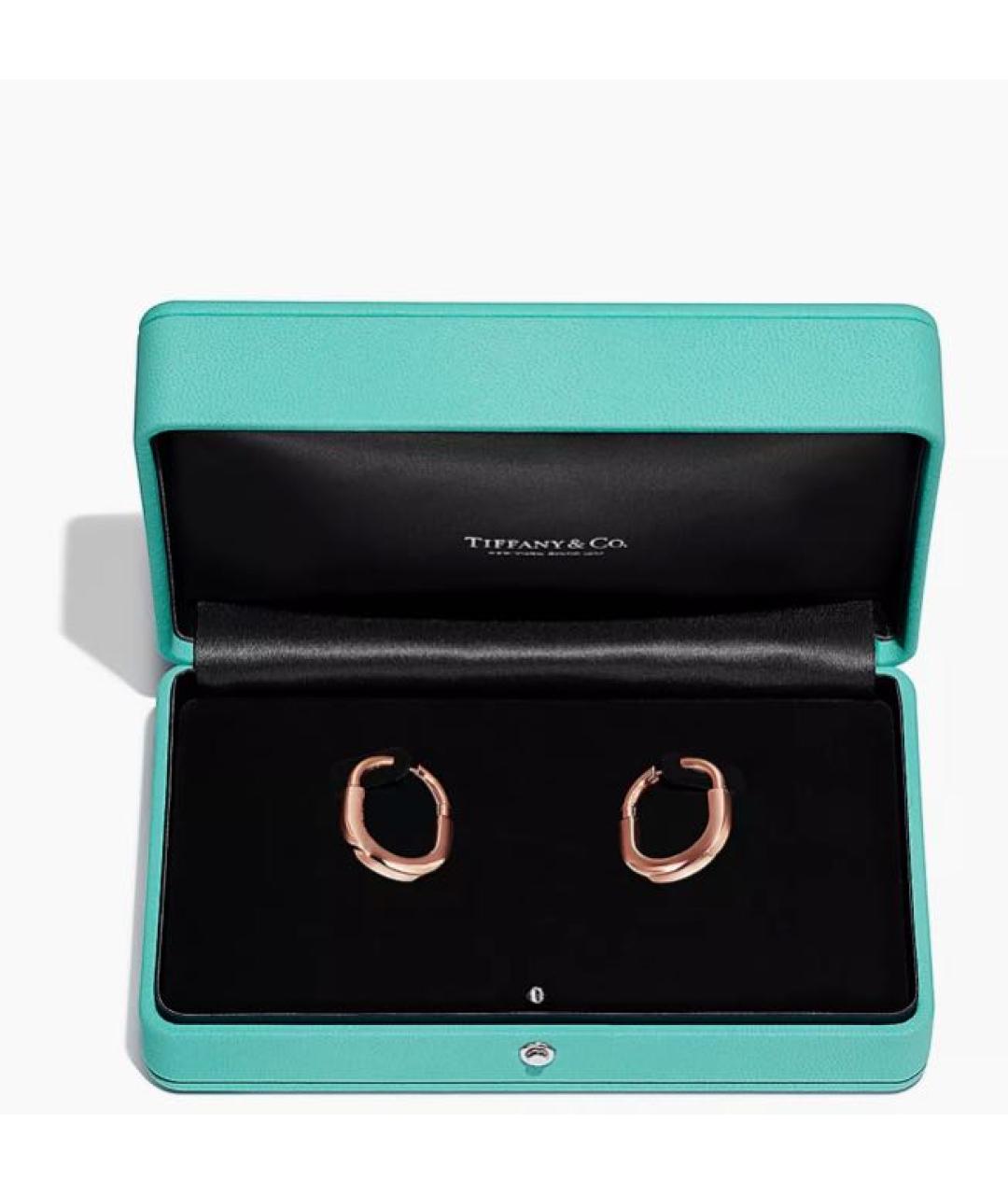 TIFFANY&CO Коралловые серьги из розового золота, фото 2