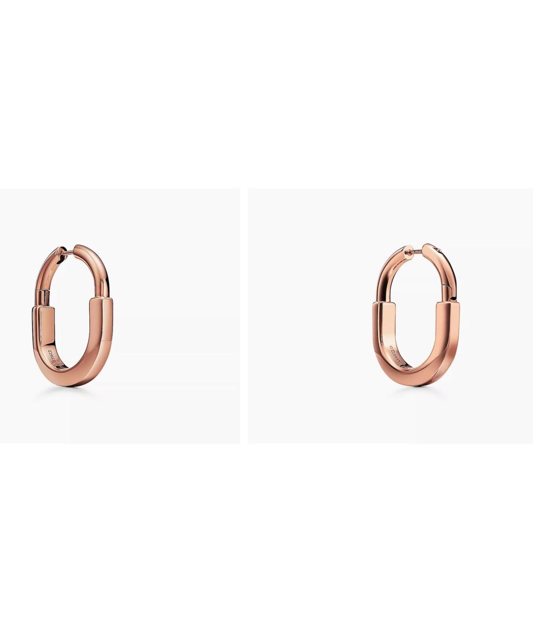 TIFFANY&CO Коралловые серьги из розового золота, фото 3