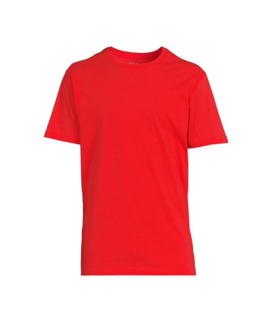 POLO RALPH LAUREN Красная хлопковая футболка, фото 1