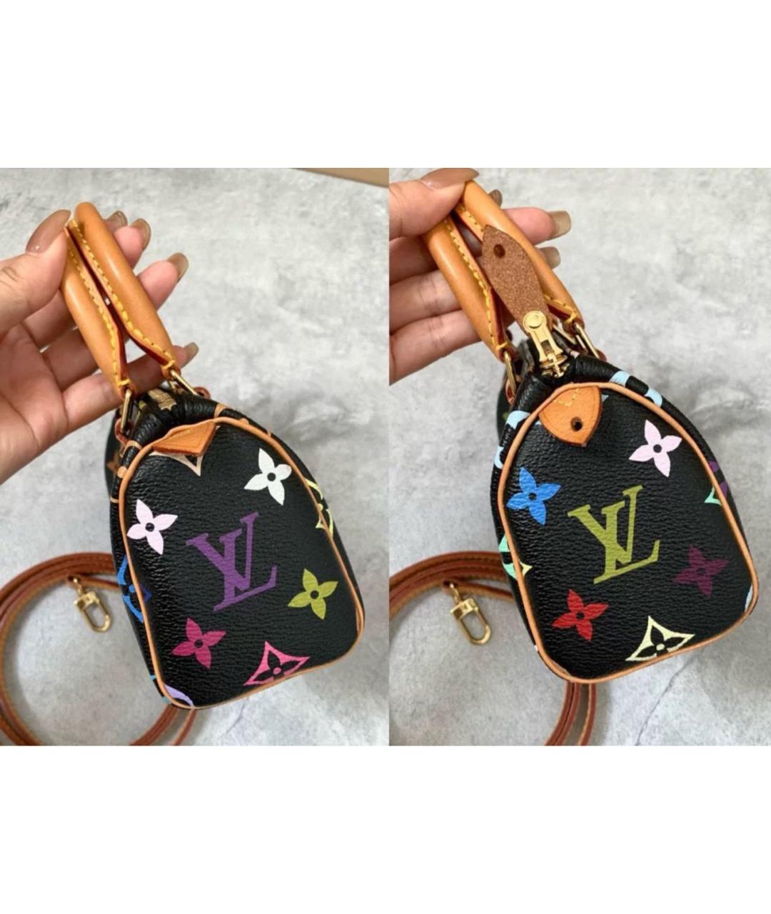 LOUIS VUITTON Черная сумка через плечо, фото 6