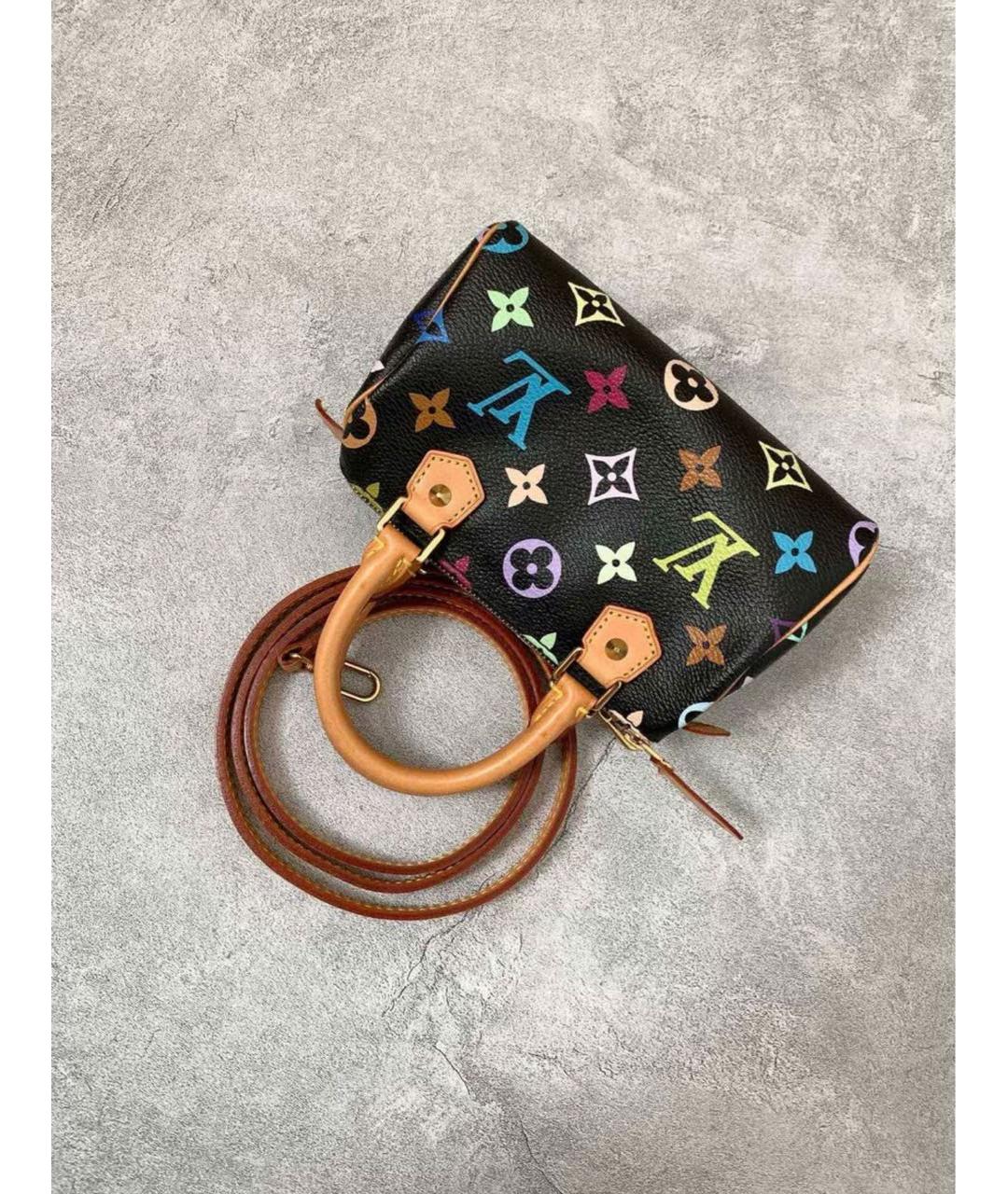 LOUIS VUITTON Черная сумка через плечо, фото 9