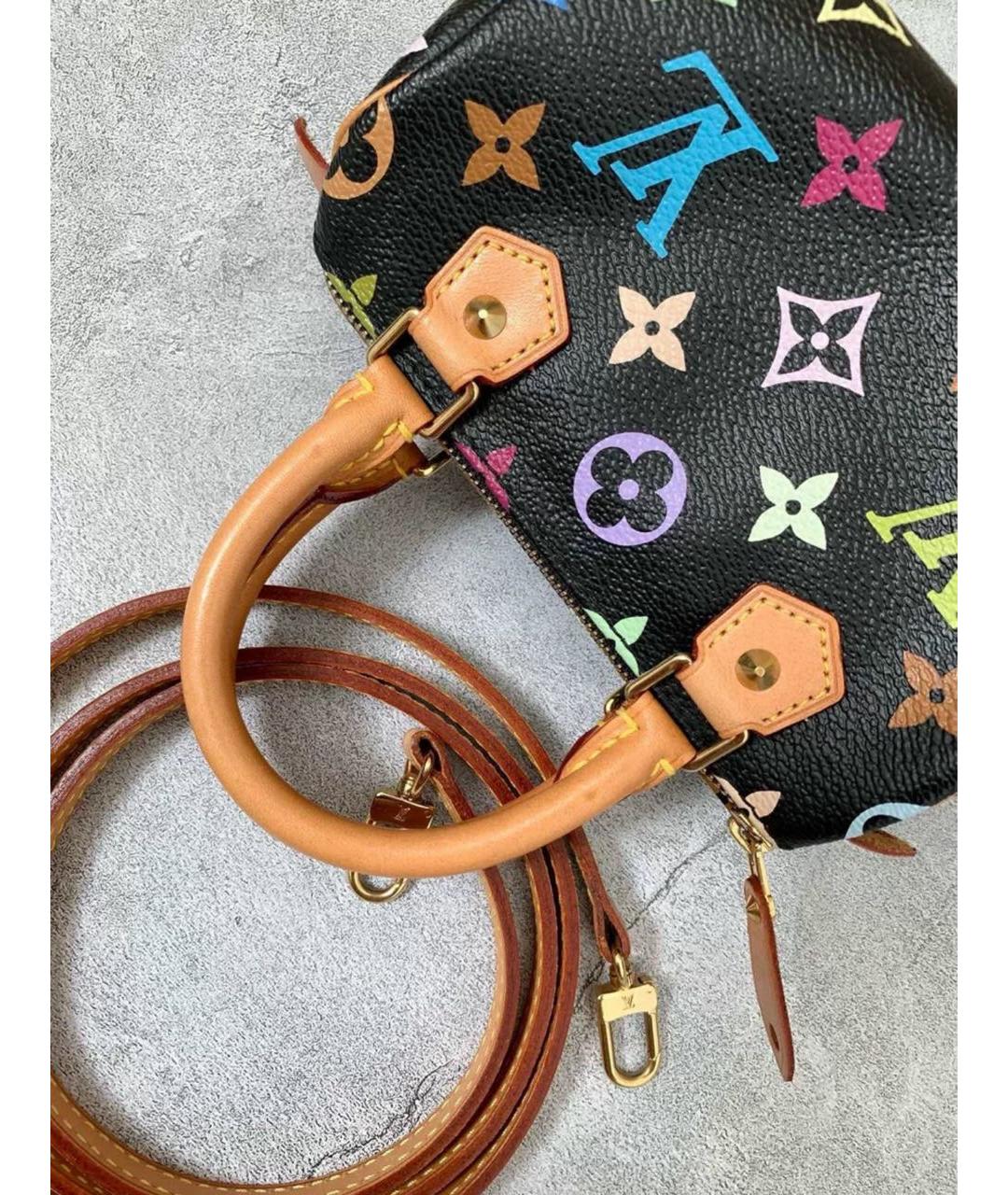 LOUIS VUITTON Черная сумка через плечо, фото 4