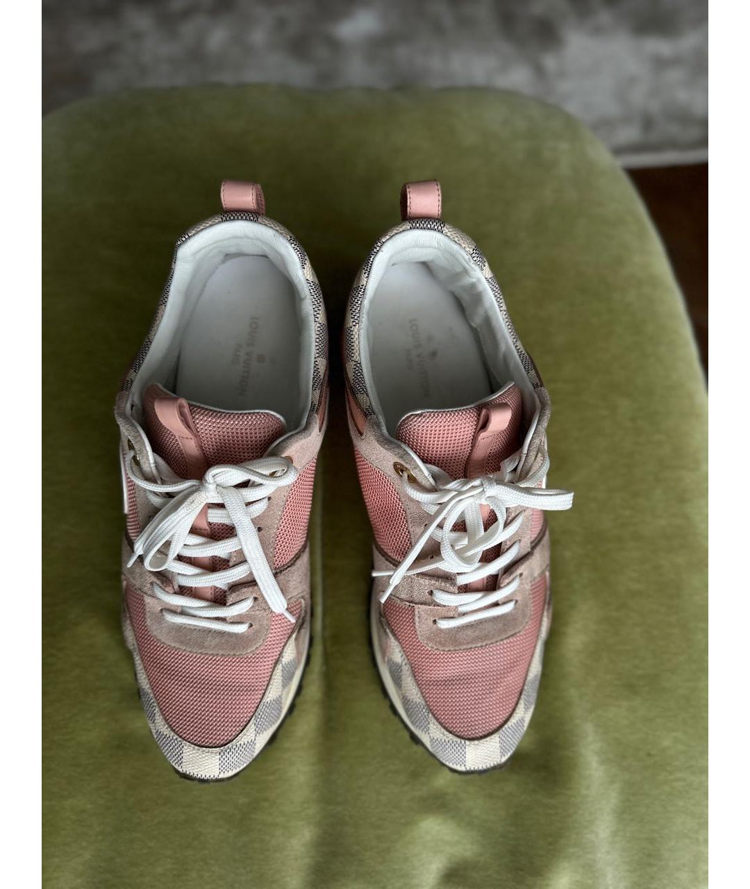 LOUIS VUITTON PRE-OWNED Розовые кроссовки, фото 3