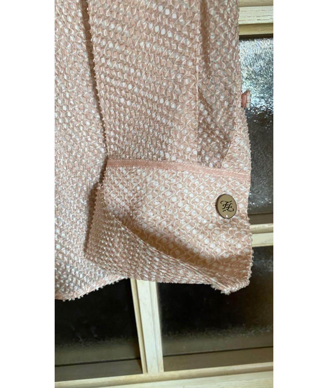 FENDI Розовая ацетатная рубашка, фото 6