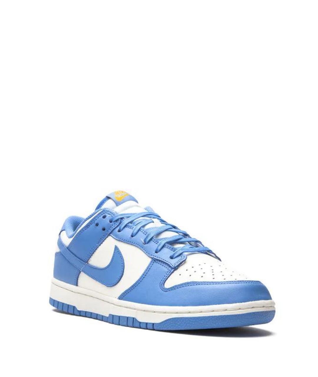 NIKE Голубые кроссовки из искусственной кожи, фото 2