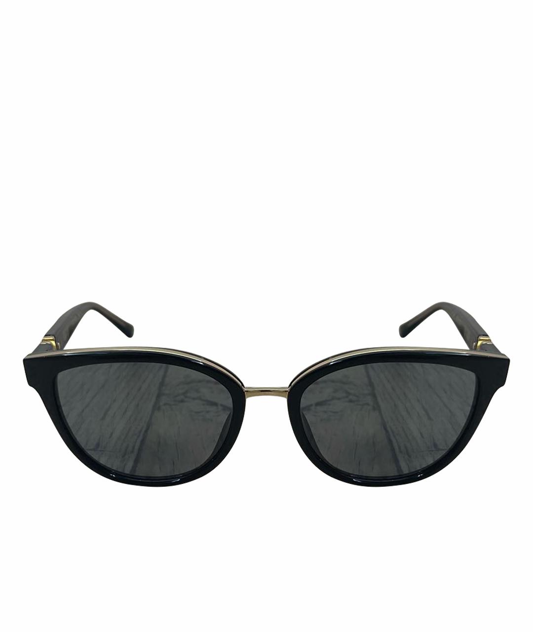 NINA RICCI Черные пластиковые солнцезащитные очки, фото 1
