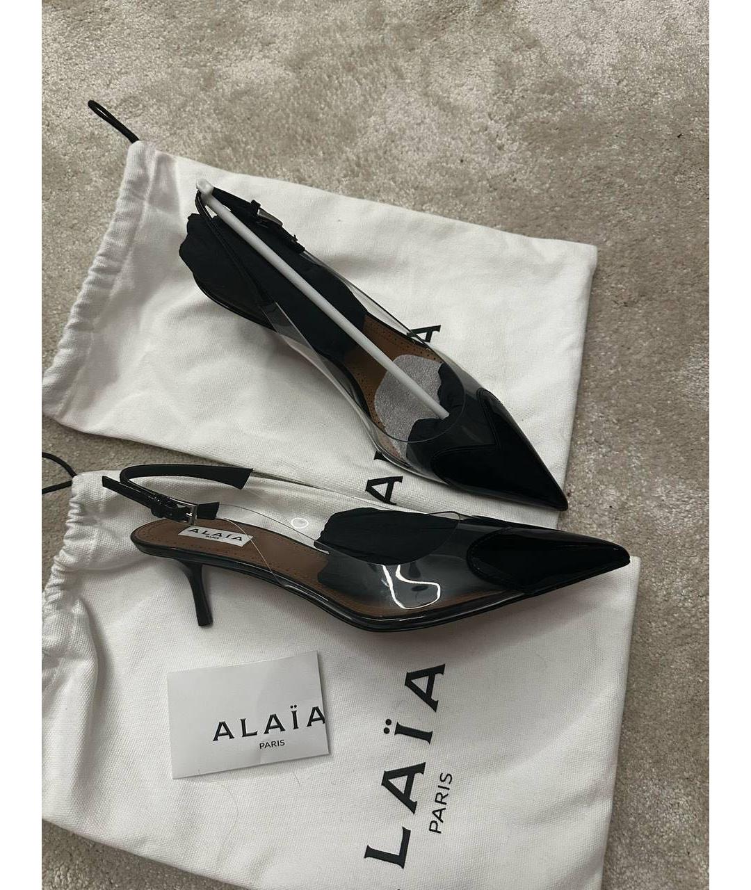 ALAIA Черные босоножки, фото 7