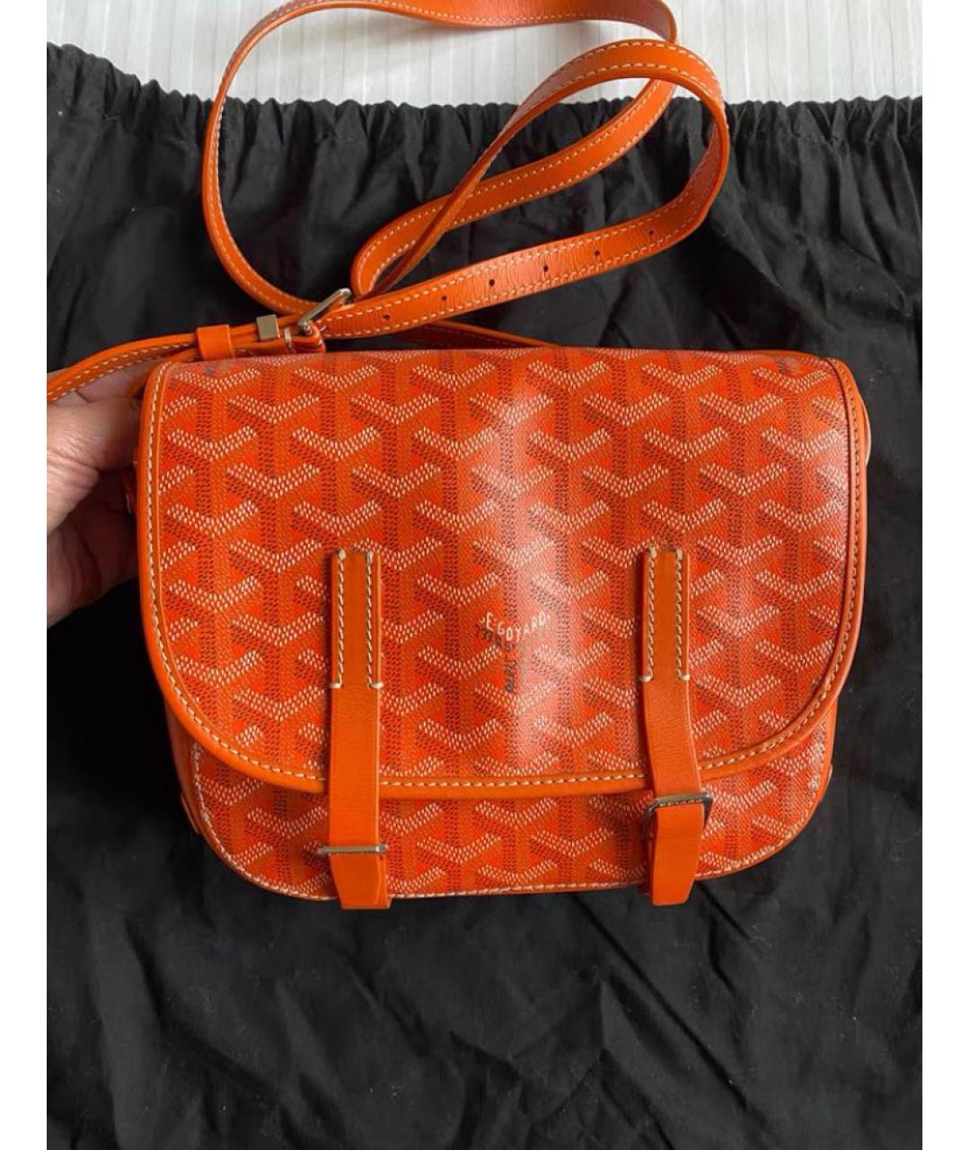 GOYARD Красная сумка на плечо, фото 6