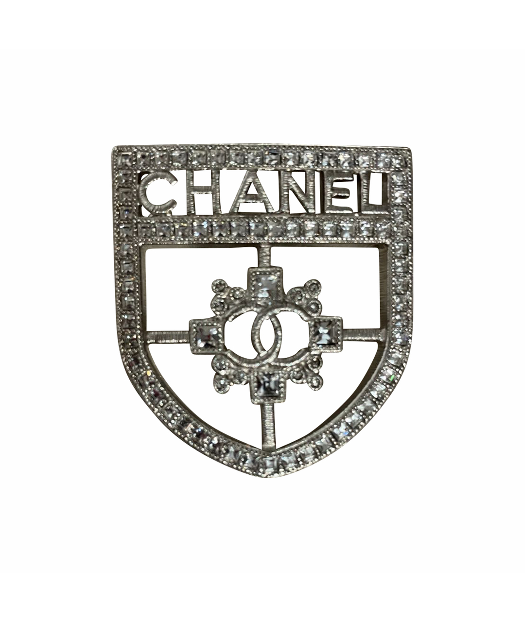CHANEL PRE-OWNED Серебряная металлическая булавка / брошь, фото 1