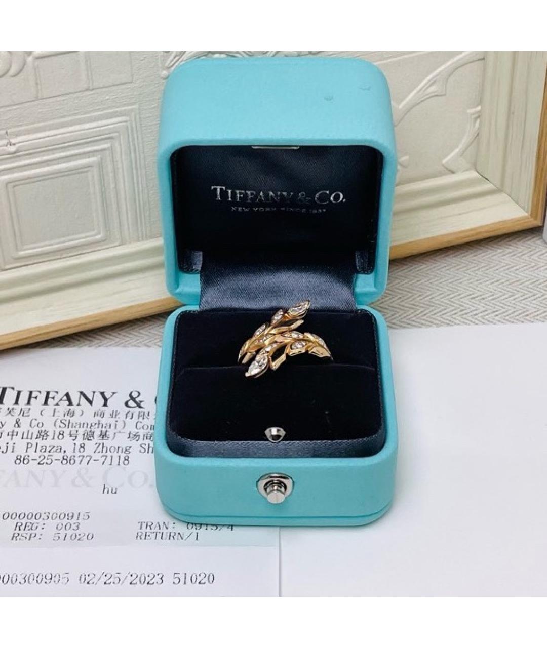 TIFFANY&CO Золотое кольцо из розового золота, фото 2