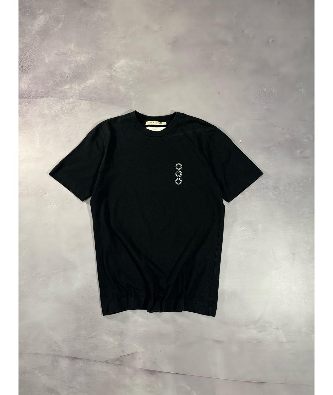 1017 ALYX 9SM Черная хлопковая футболка, фото 9