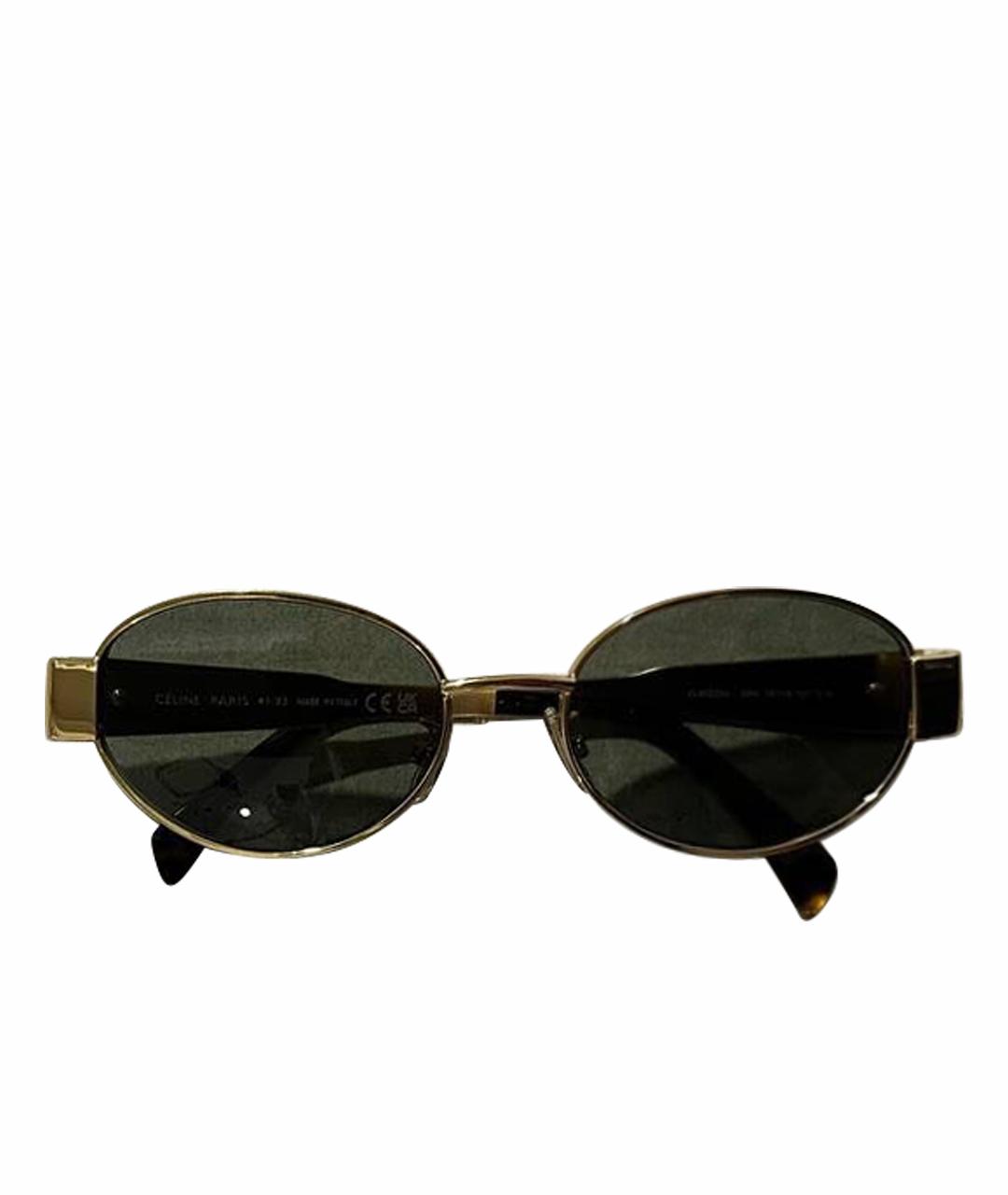 CELINE PRE-OWNED Металлические солнцезащитные очки, фото 1