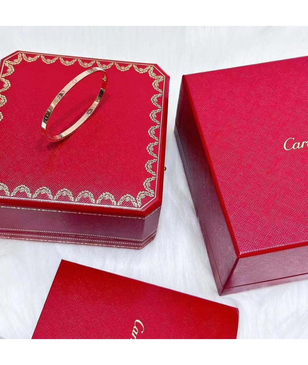 CARTIER Золотой браслет из розового золота, фото 3