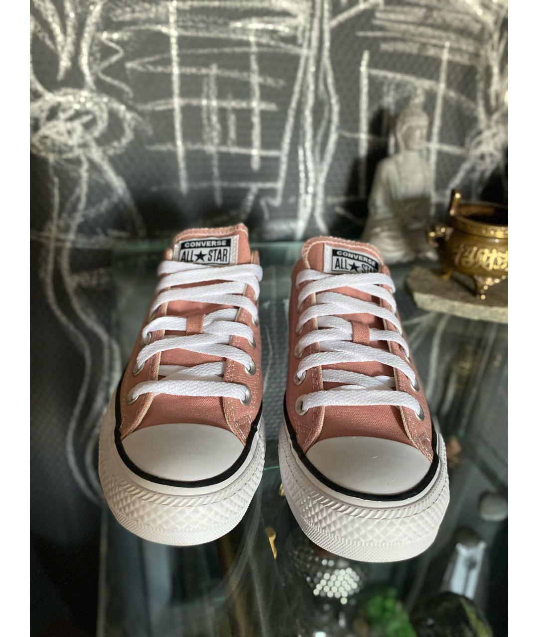 CONVERSE Коралловые текстильные кеды, фото 2