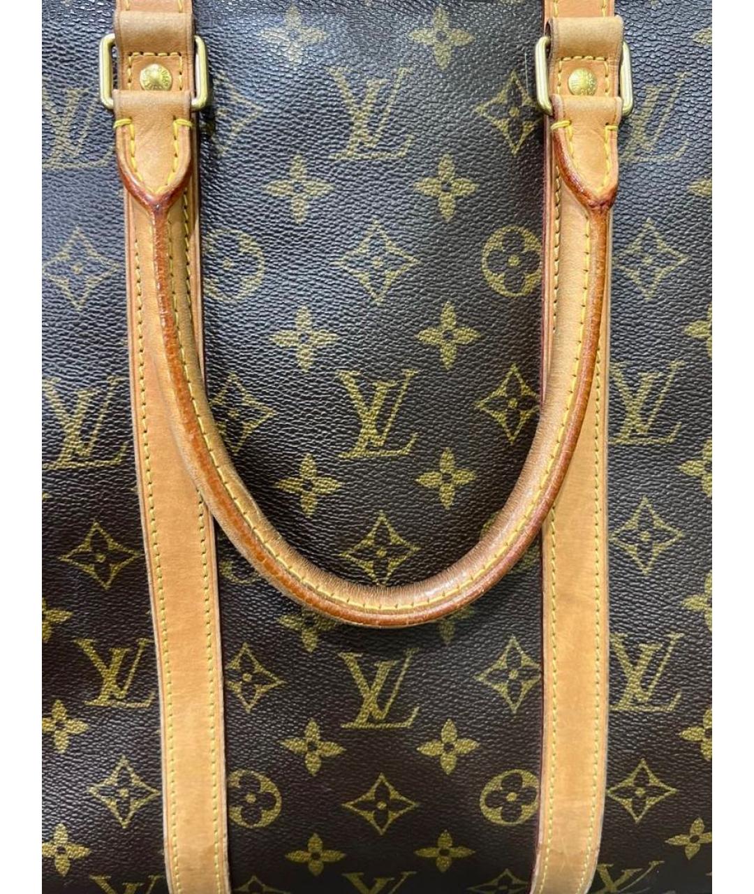 LOUIS VUITTON PRE-OWNED Коричневый кожаный портфель, фото 4