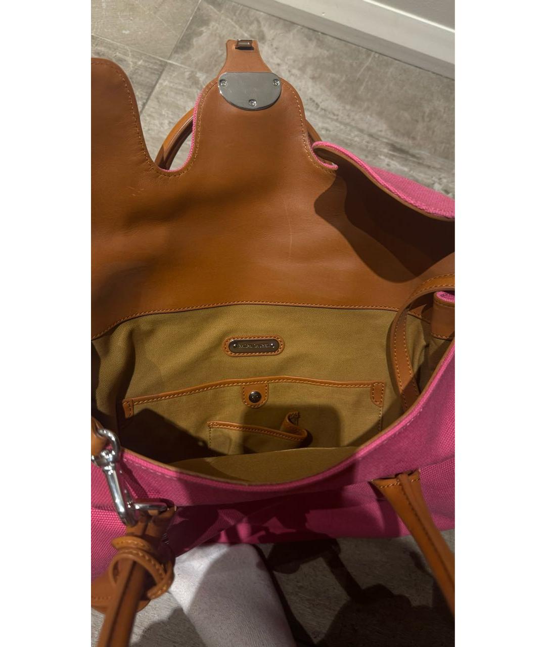 RALPH LAUREN Розовая дорожная/спортивная сумка, фото 4