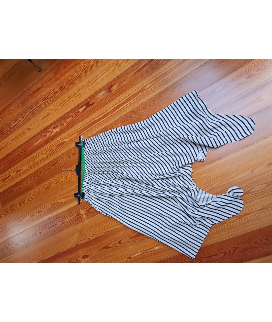 CELINE PRE-OWNED Мульти шелковая юбка миди, фото 3