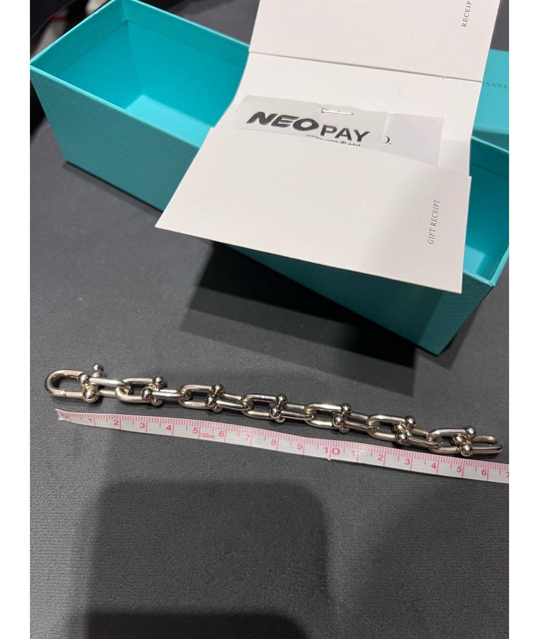 TIFFANY&CO Серебрянный серебряный браслет, фото 2