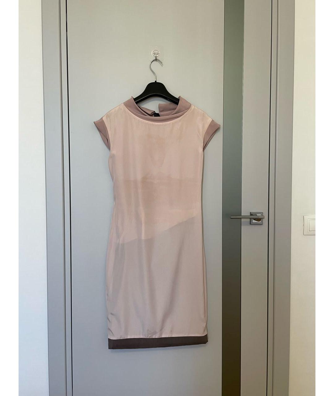 SPORTMAX Розовое повседневное платье, фото 8