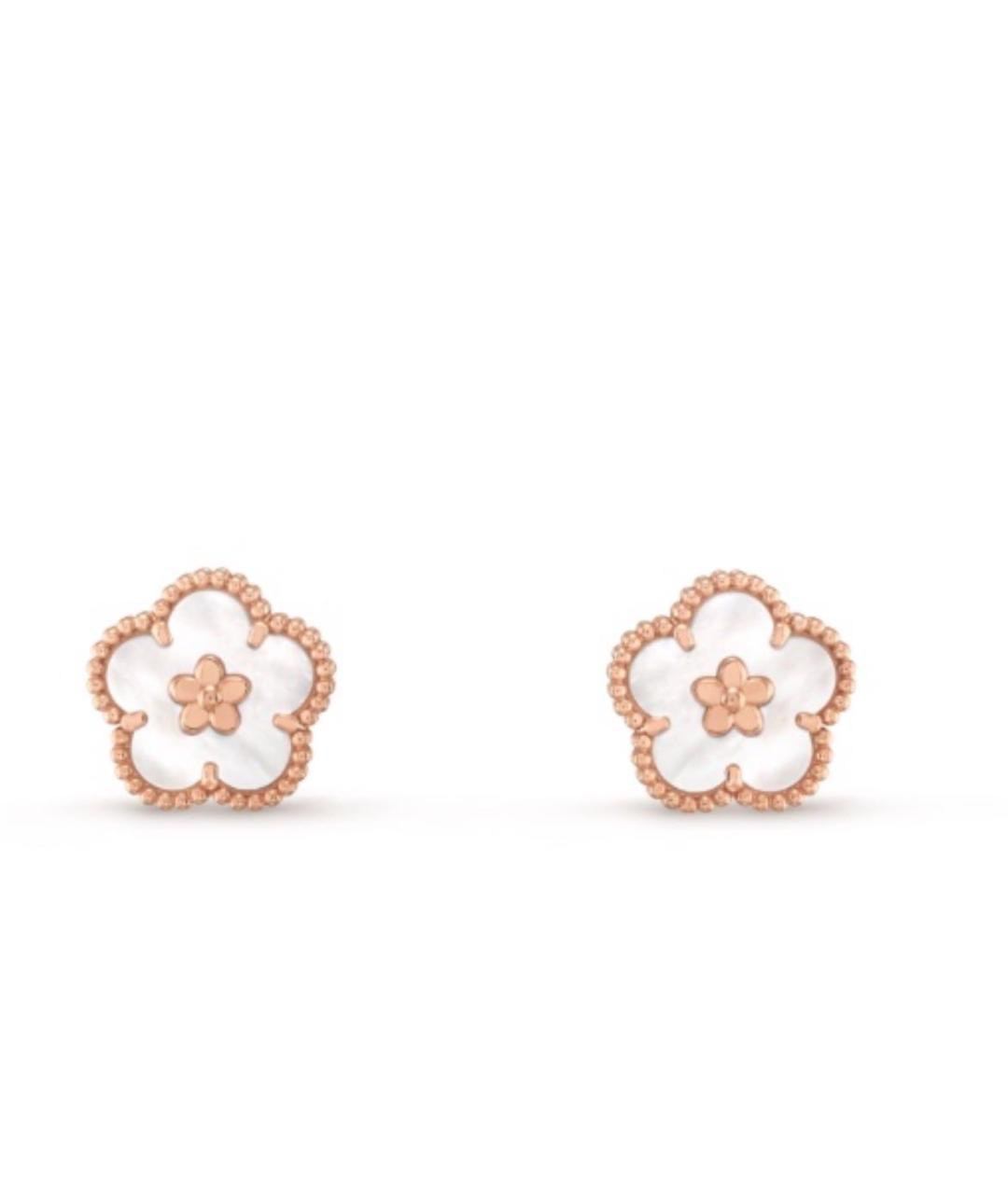 VAN CLEEF & ARPELS Розовые серьги из розового золота, фото 2