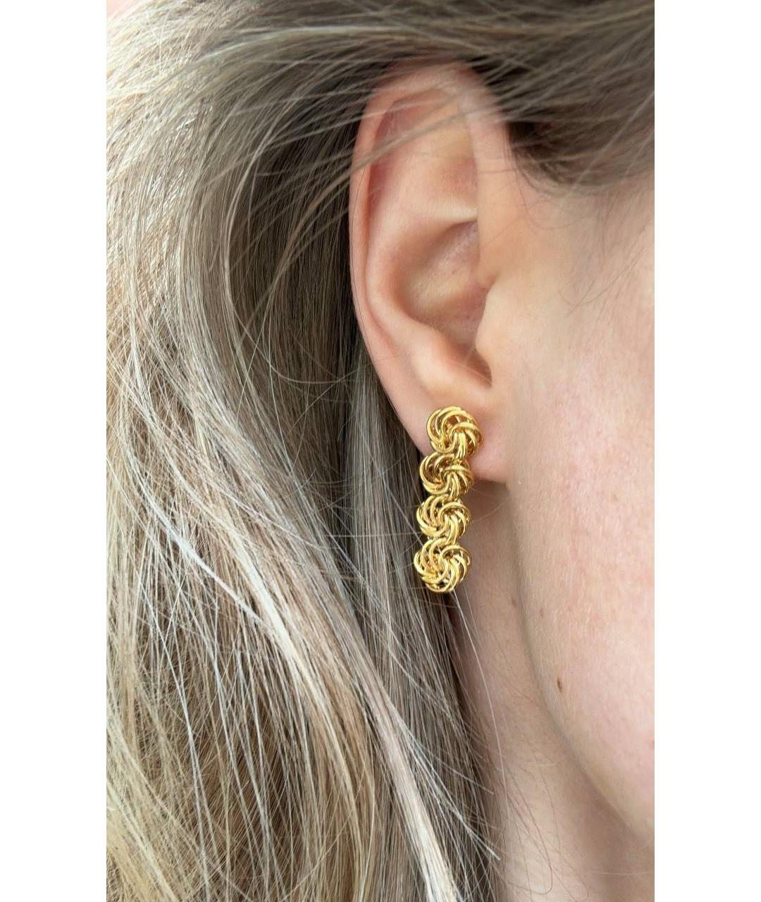 TRIFARI Золотой металлический комплект, фото 4