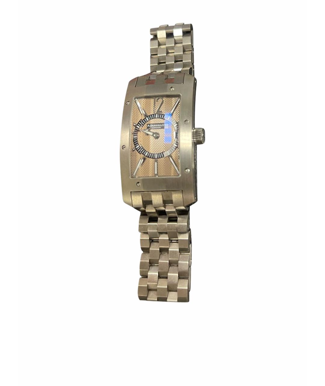 DUNHILL Серебряные платиновые часы, фото 1