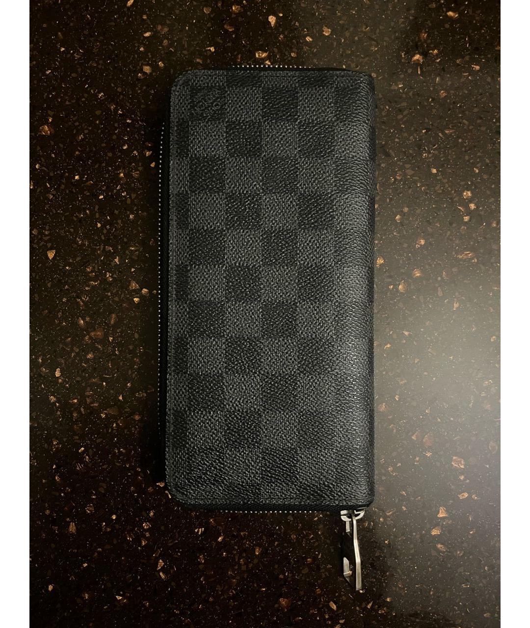 LOUIS VUITTON PRE-OWNED Черный кошелек, фото 2