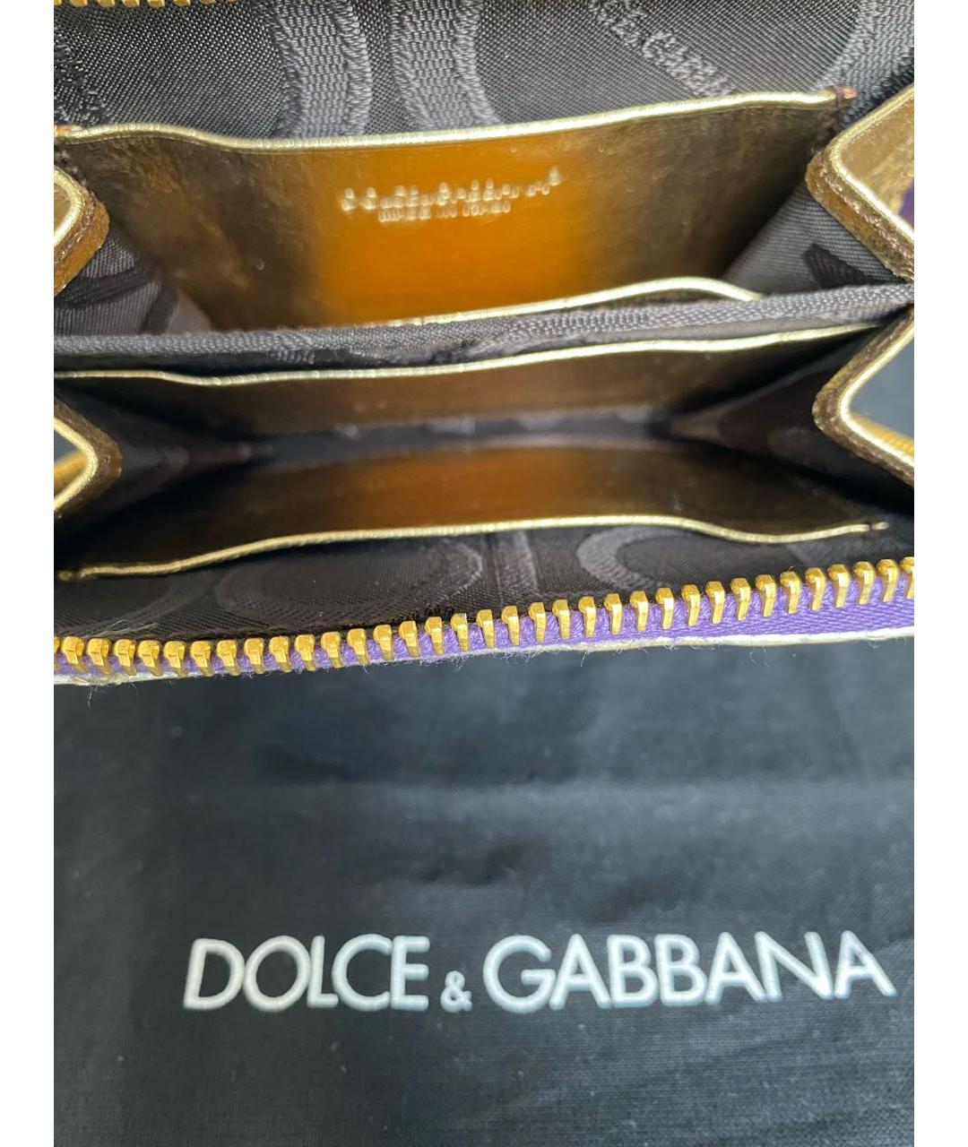 DOLCE&GABBANA Серебряная сумка с короткими ручками из экзотической кожи, фото 4