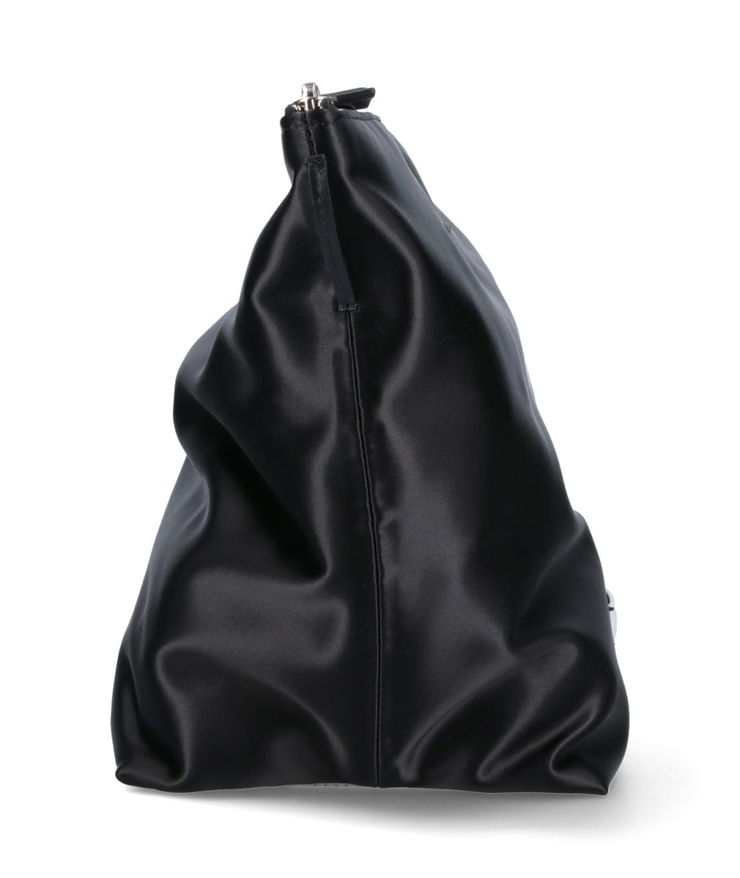 THE ATTICO Черная сумка с короткими ручками, фото 5