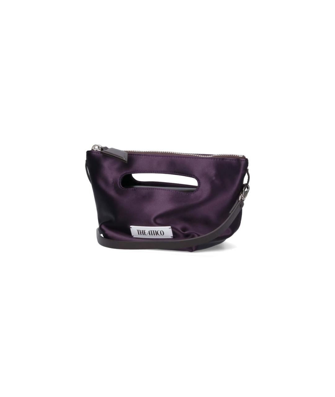 THE ATTICO Фиолетовая сумка с короткими ручками, фото 2
