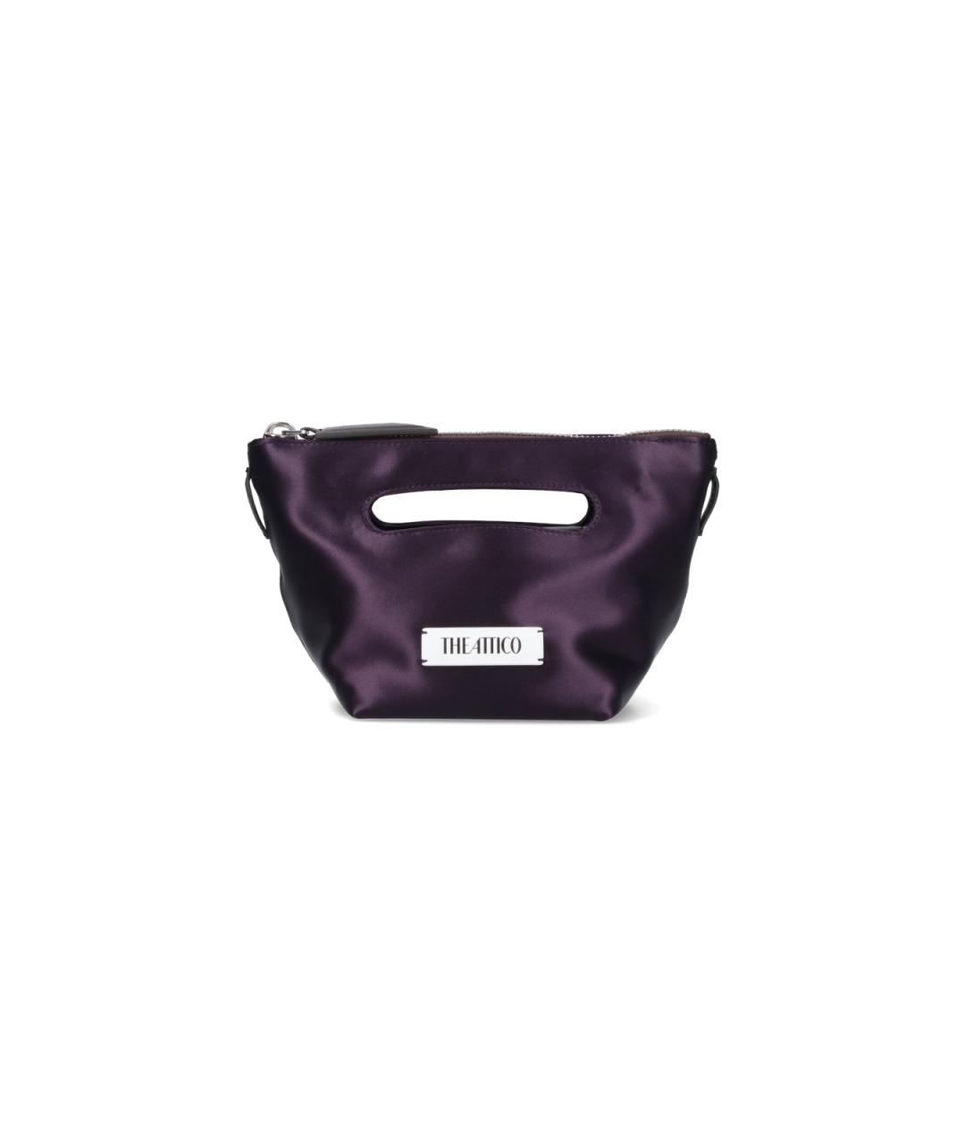 THE ATTICO Фиолетовая сумка с короткими ручками, фото 1